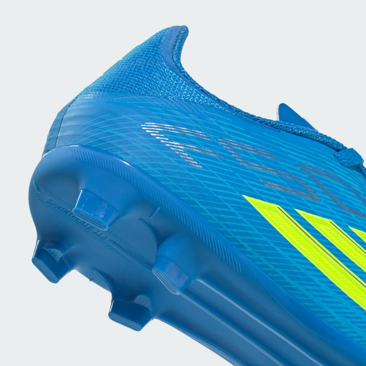 adidas F50 League Boots FG/MG- Blue/Yellow- JUNIOR
