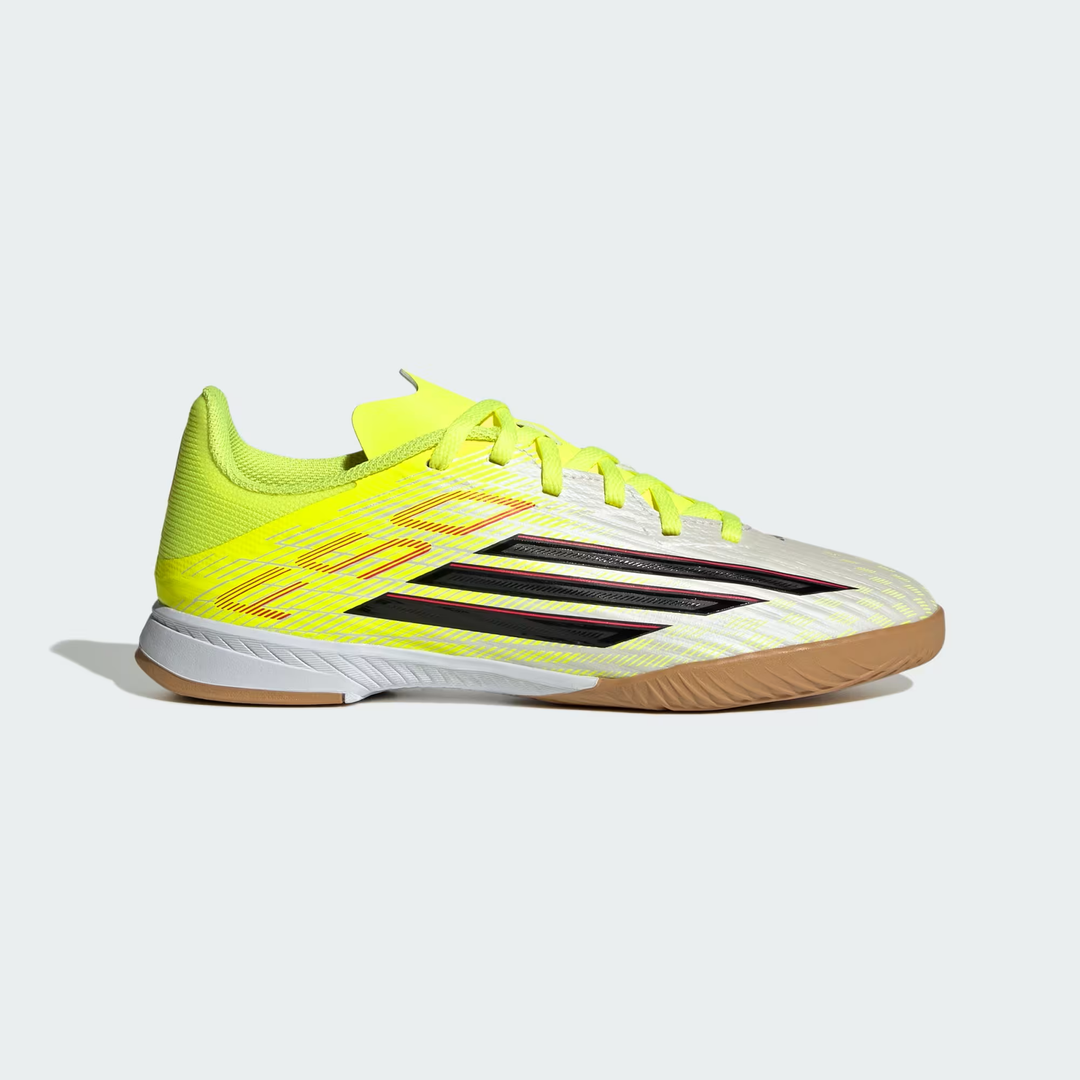 adidas F50 League INDOOR Boots- Yellow/Black/Red- JUNIOR