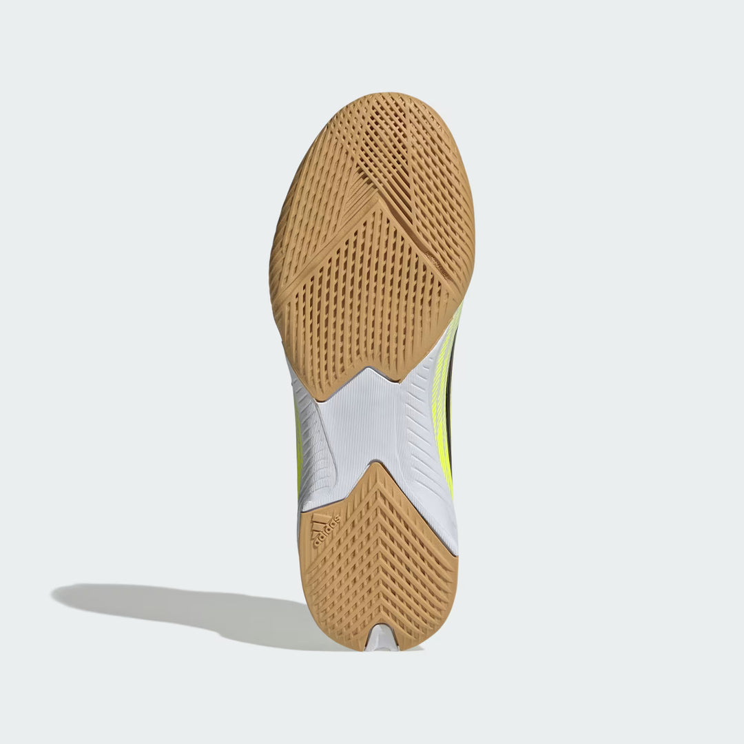 adidas F50 League INDOOR Boots- Yellow/Black/Red- JUNIOR