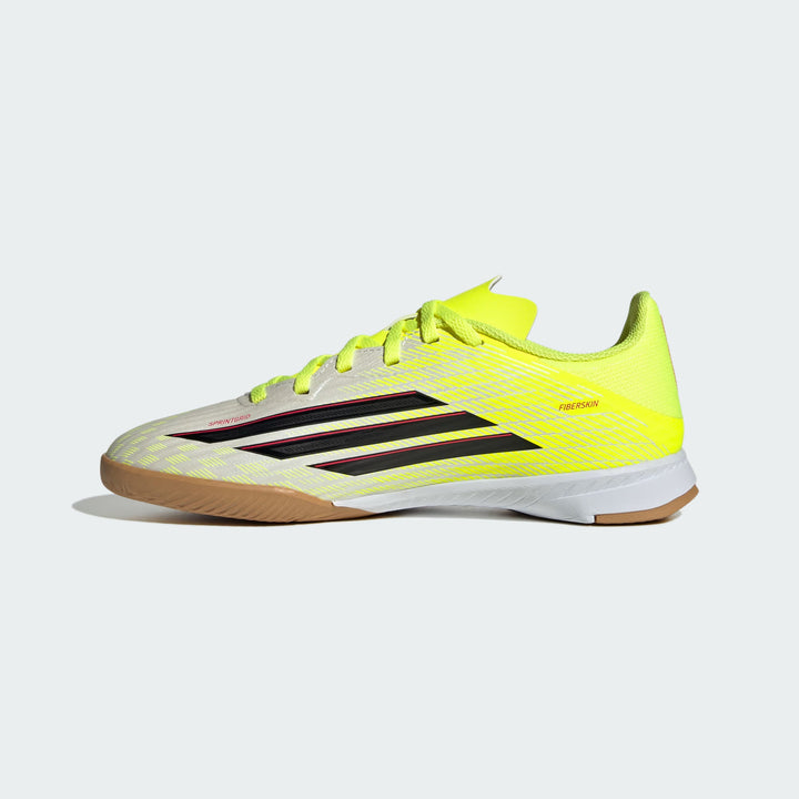 adidas F50 League INDOOR Boots- Yellow/Black/Red- JUNIOR