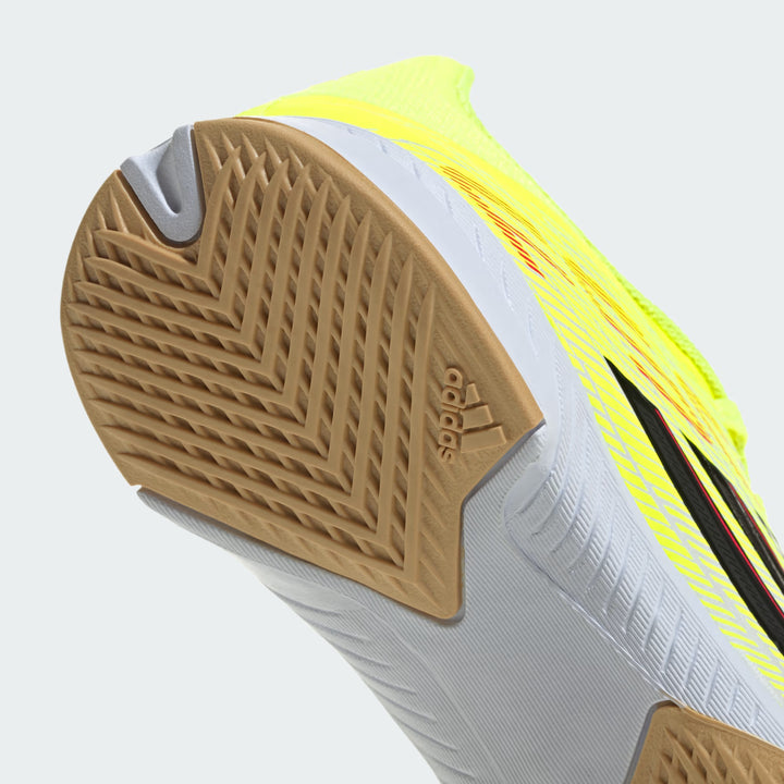 adidas F50 League INDOOR Boots- Yellow/Black/Red- JUNIOR