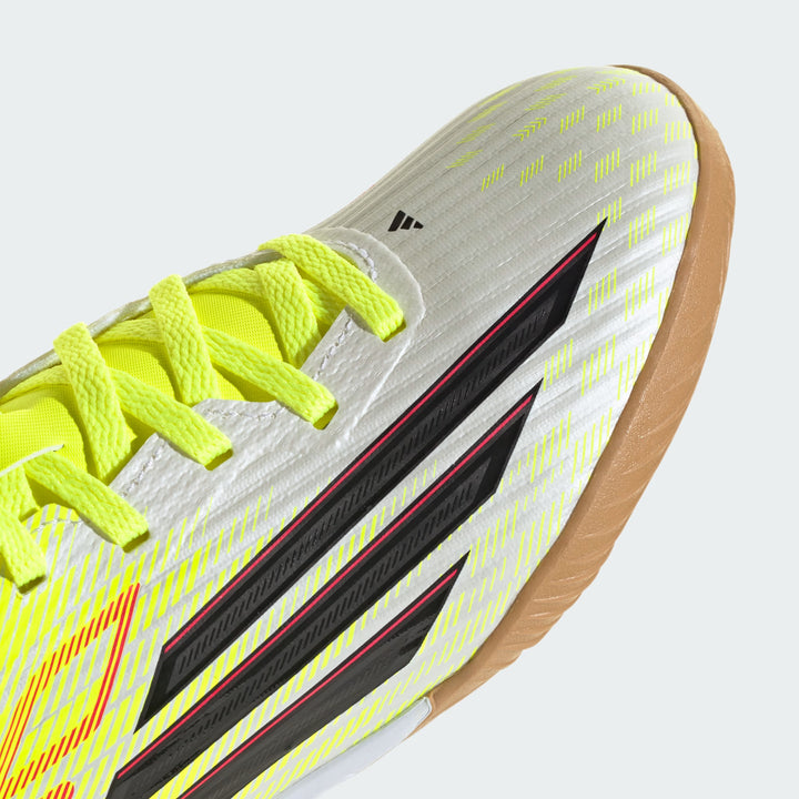 adidas F50 League INDOOR Boots- Yellow/Black/Red- JUNIOR