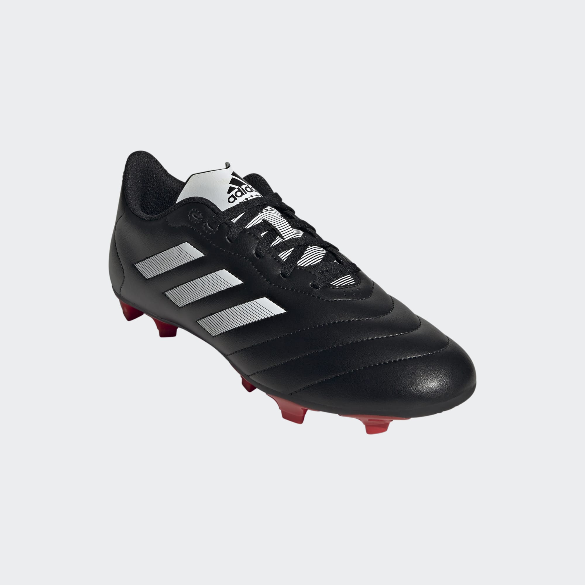 Adidas black store and white boots