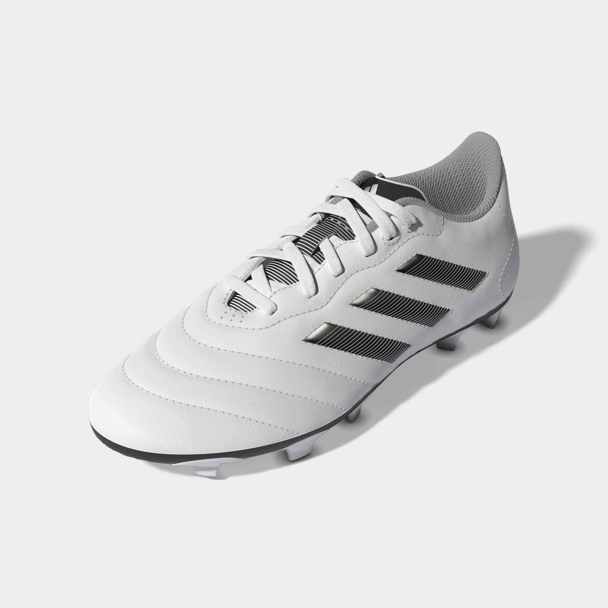 Adidas Goletto VIII FG Boots- White/Black – Soccer Locker