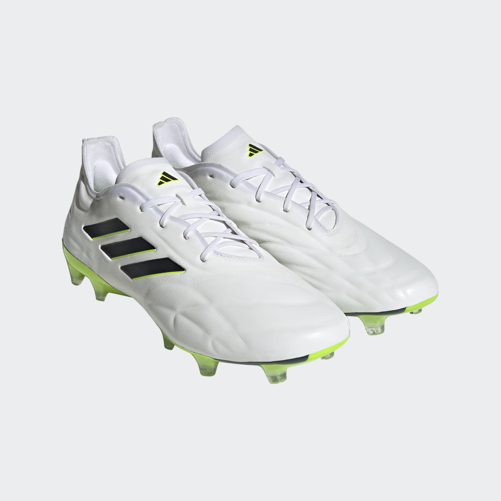 Adidas copa outlet green and white