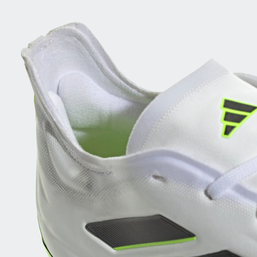 adidas COPA Pure .1 FG Boots- White/Black/Fluro Green