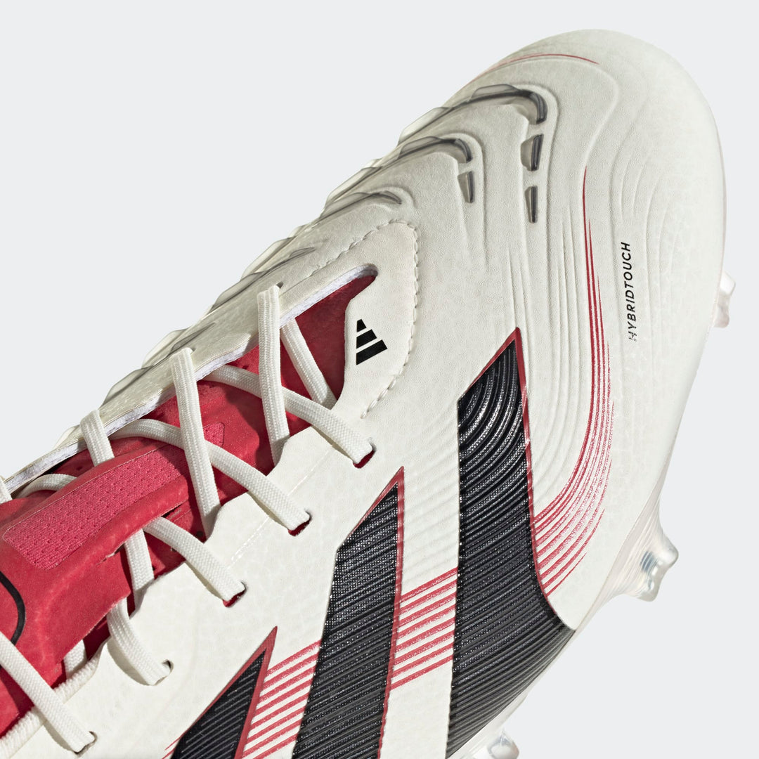 adidas Predator Elite FG Boots - White/Black