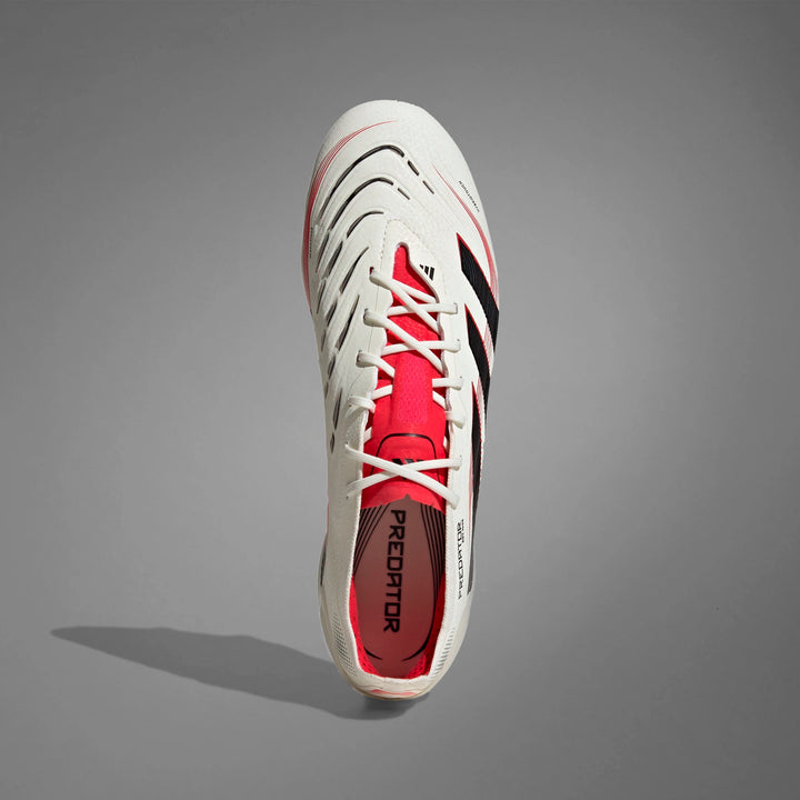 adidas Predator Elite FG Boots - White/Black