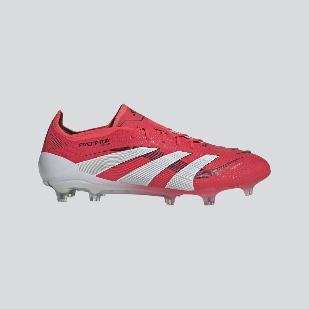 adidas Predator Elite FG Boots- Red/White/Black - Main Image