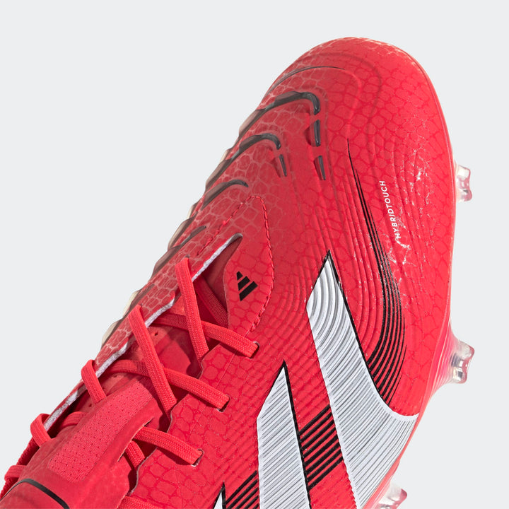 adidas Predator Elite FG Boots- Red/White/Black