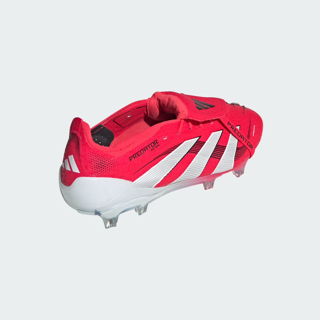 adidas Predator Elite FT FG Boots- Red/White/Black