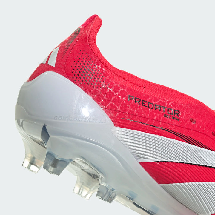 adidas Predator Elite FT FG Boots- Red/White/Black