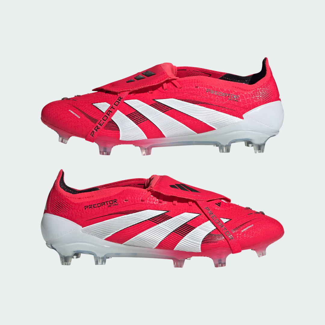 adidas Predator Elite FT FG Boots- Red/White/Black