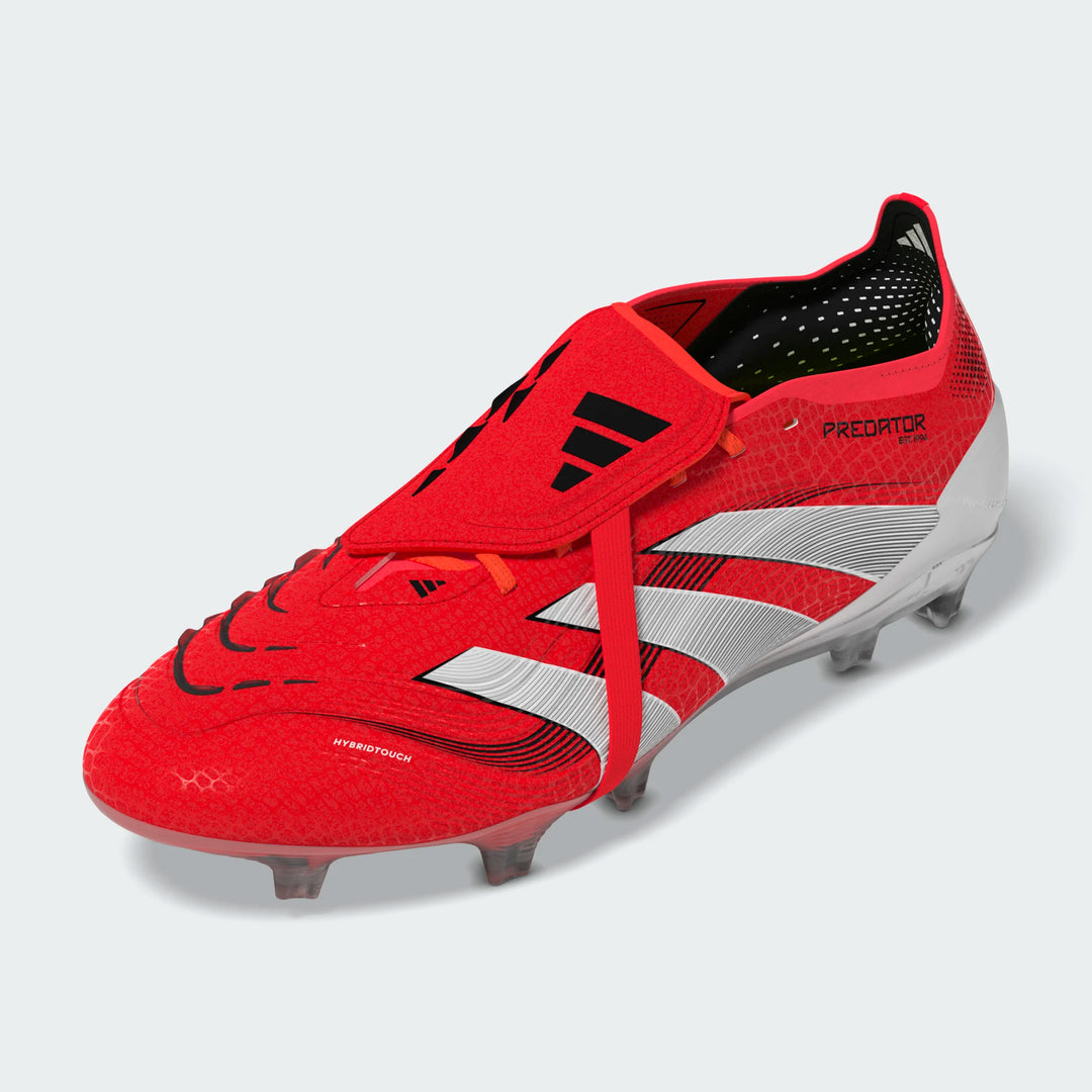 adidas Predator Elite FT FG Boots- Red/White/Black