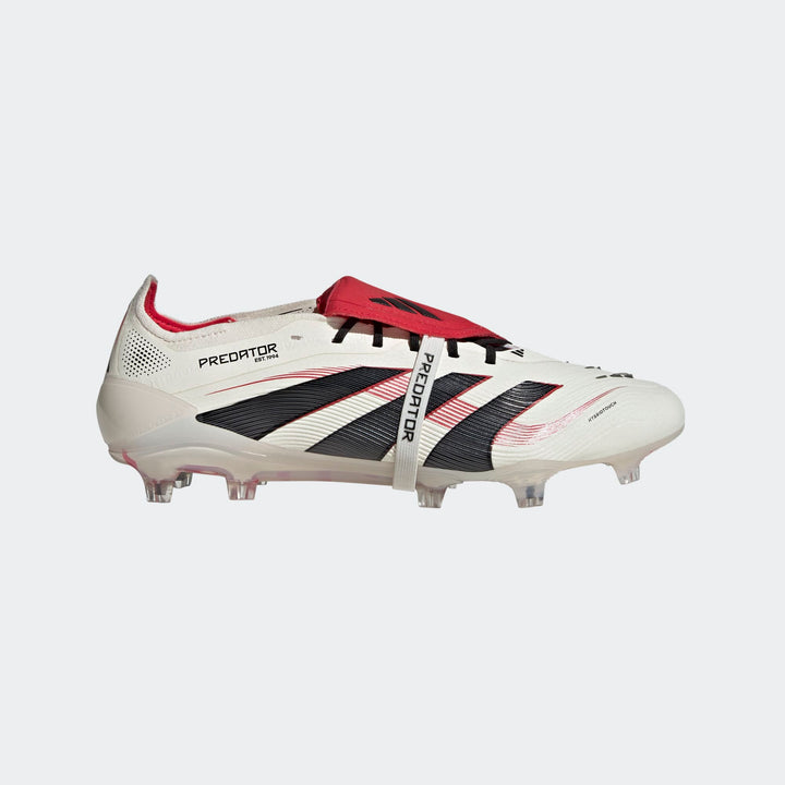 adidas Predator Elite FT FG Boots- White/ Black