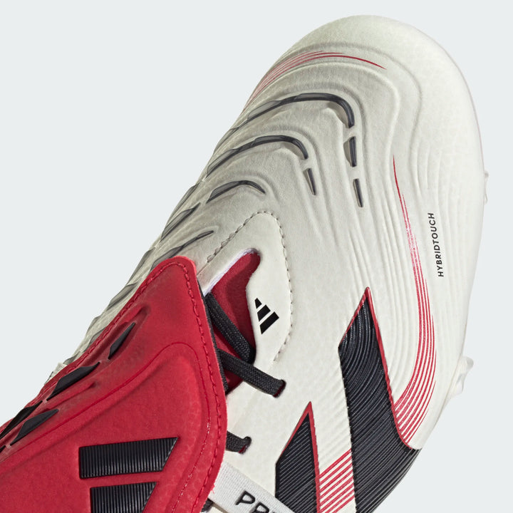 adidas Predator Elite FT FG Boots- White/ Black