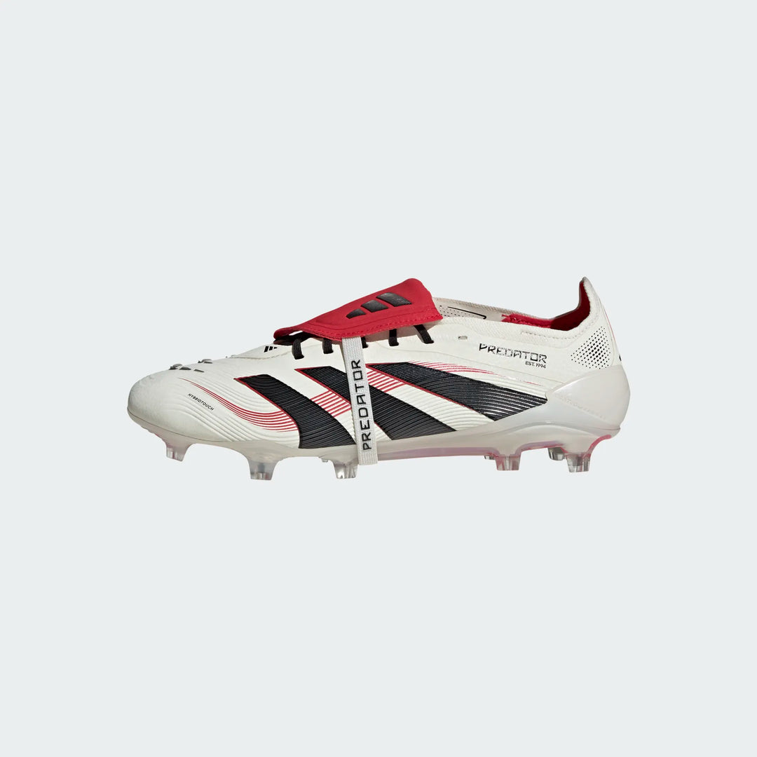 adidas Predator Elite FT FG Boots- White/ Black