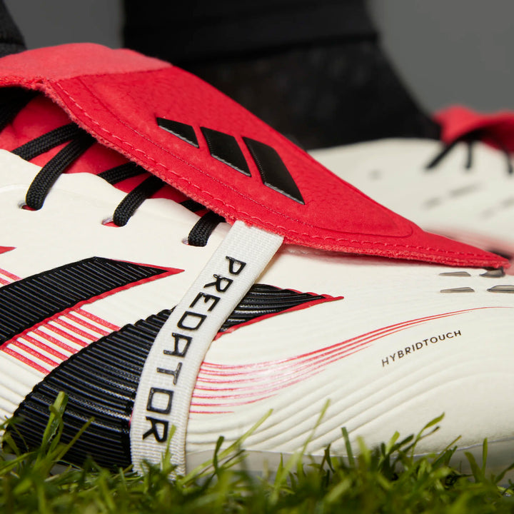 adidas Predator Elite FT FG Boots- White/ Black