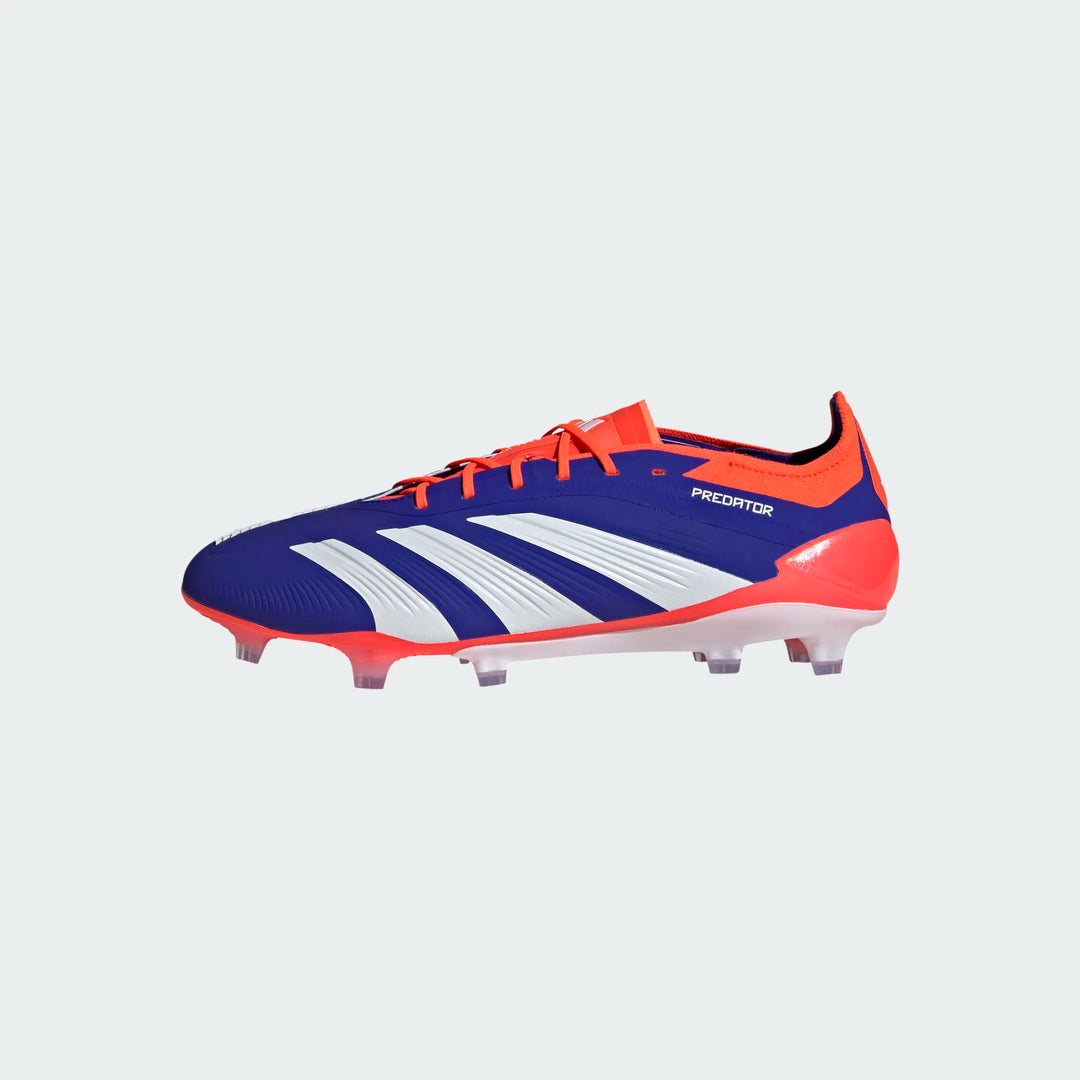 adidas Predator Elite FG Boots- Blue/White/Red