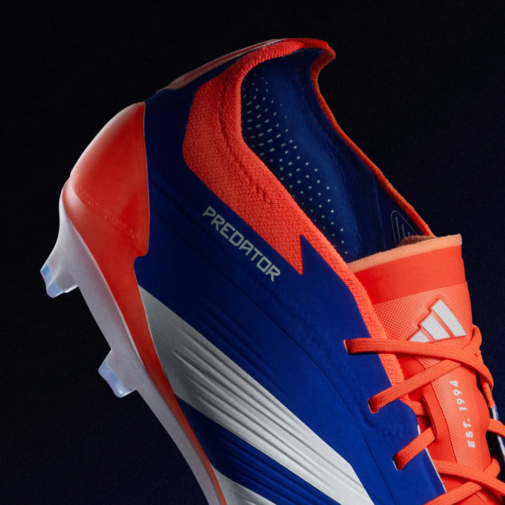 adidas Predator Elite FG Boots- Blue/White/Red