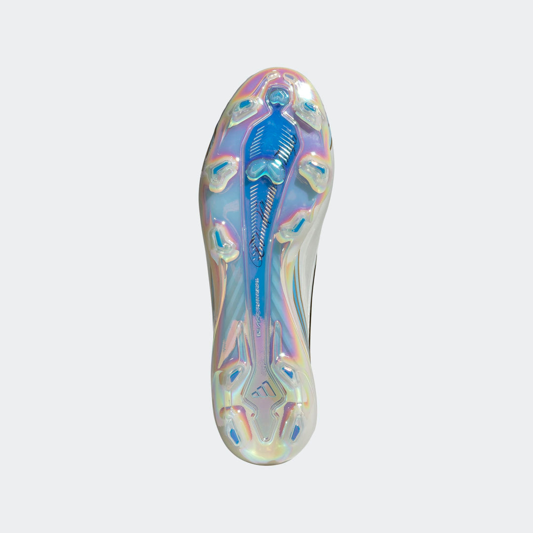 adidas MESSI F50 Elite FG Boots- White/Sky/Gold