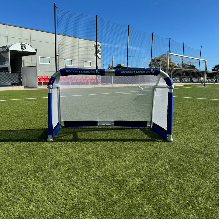 5 x 3 foot Pro Aluminium Folding Goal- Royal