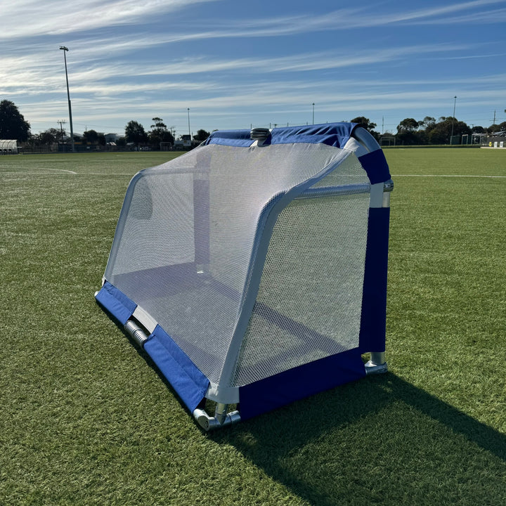 5 x 3 foot Pro Aluminium Folding Goal- Royal