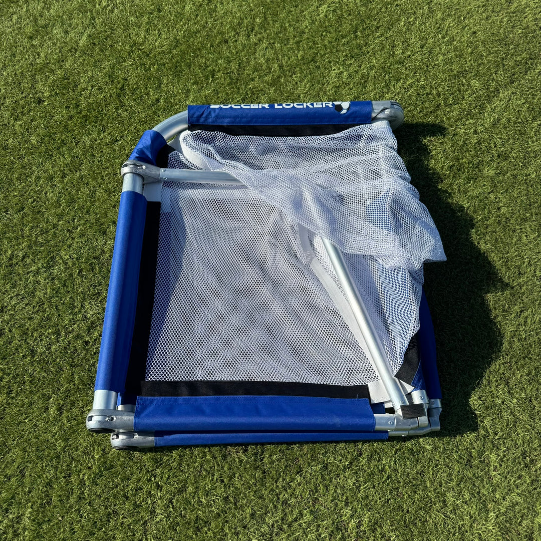 5 x 3 foot Pro Aluminium Folding Goal- Royal