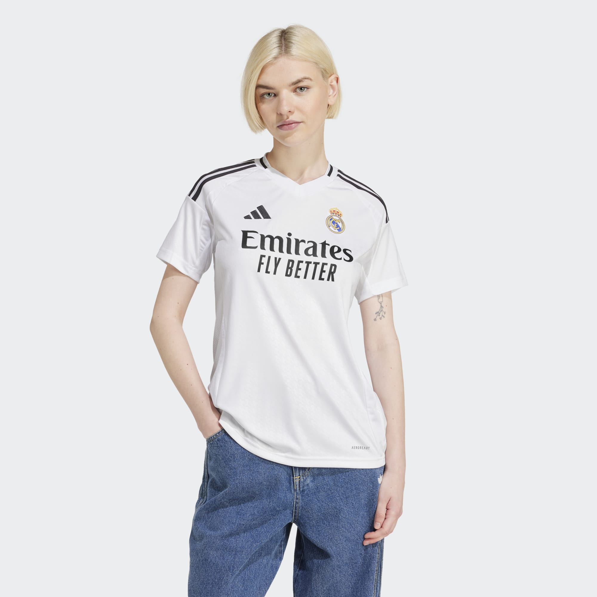 Real Madrid 2024 25 Official Home Jersey WOMEN S Soccer Locker