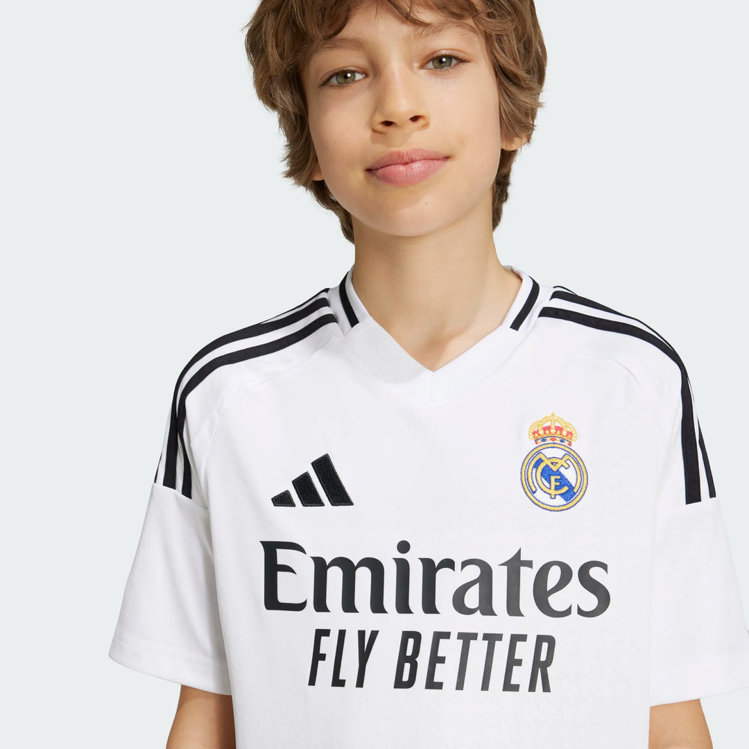 Real Madrid 2024/25 Official Home Jersey - YOUTH