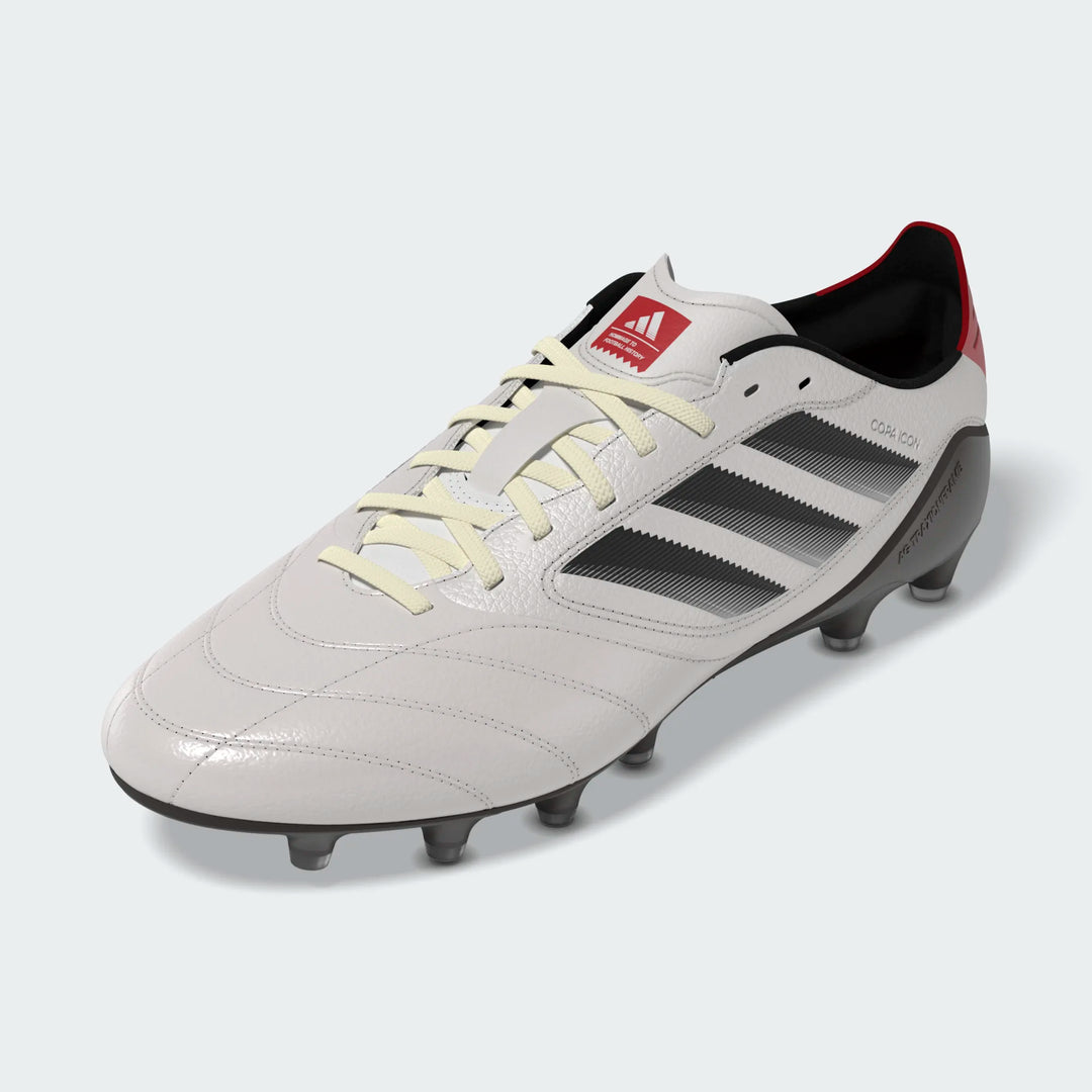 adidas Copa Icon II FG/AG Boots- White/Black/Purple