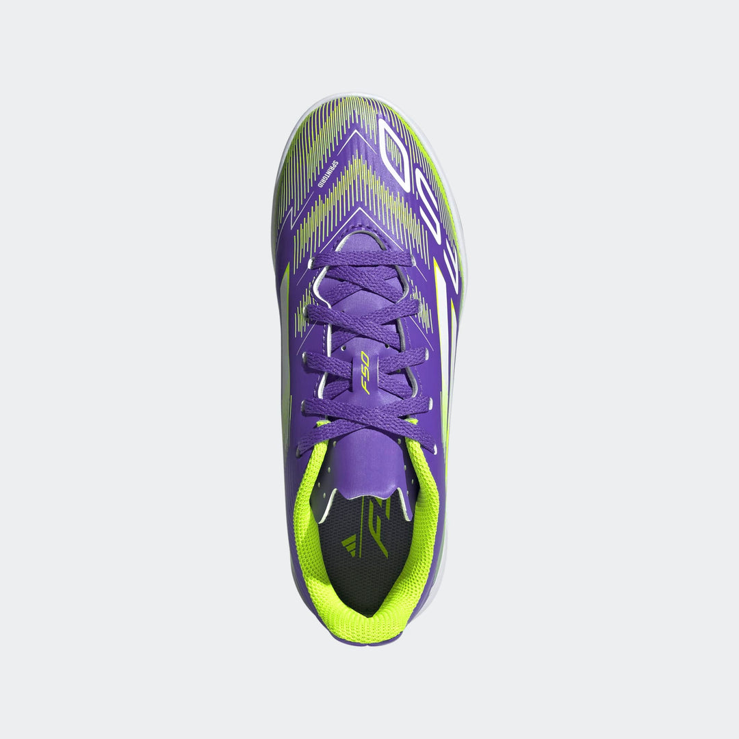 adidas F50 Club Indoor Boots- Purple- JUNIOR