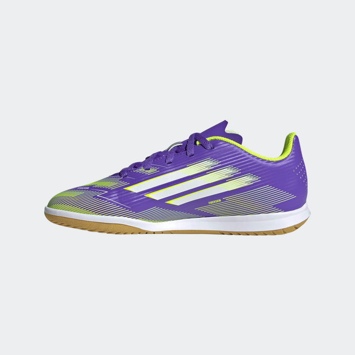 adidas F50 Club Indoor Boots- Purple- JUNIOR