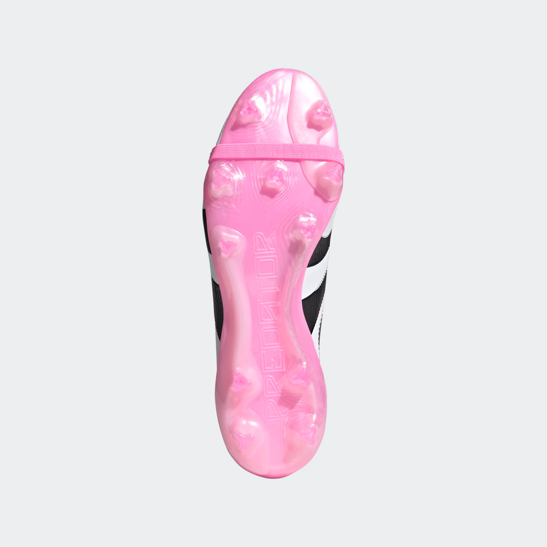 adidas Predator Elite FT FG Boots- Pink/Black/White- BECKHAM