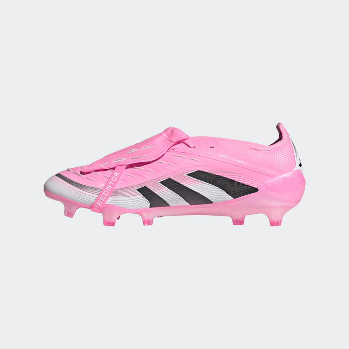 adidas Predator Elite FT FG Boots- Pink/Black/White- BECKHAM