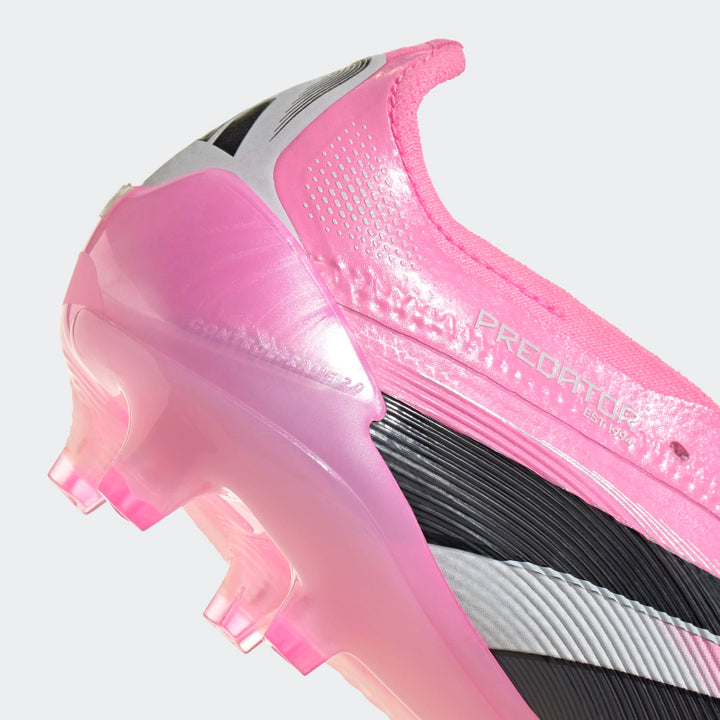 adidas Predator Elite FT FG Boots- Pink/Black/White- BECKHAM
