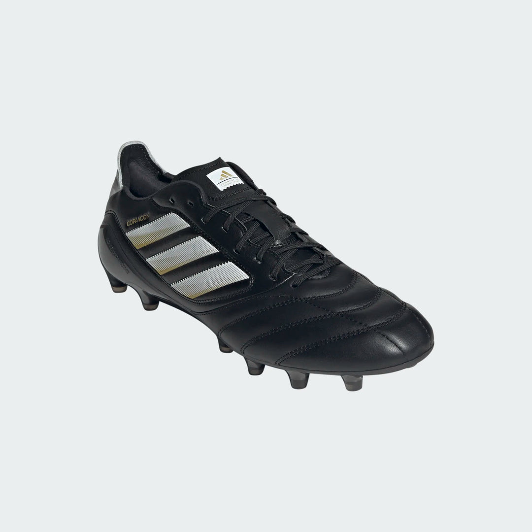 adidas Copa Icon II FG/AG Boots- Black/White/Gold