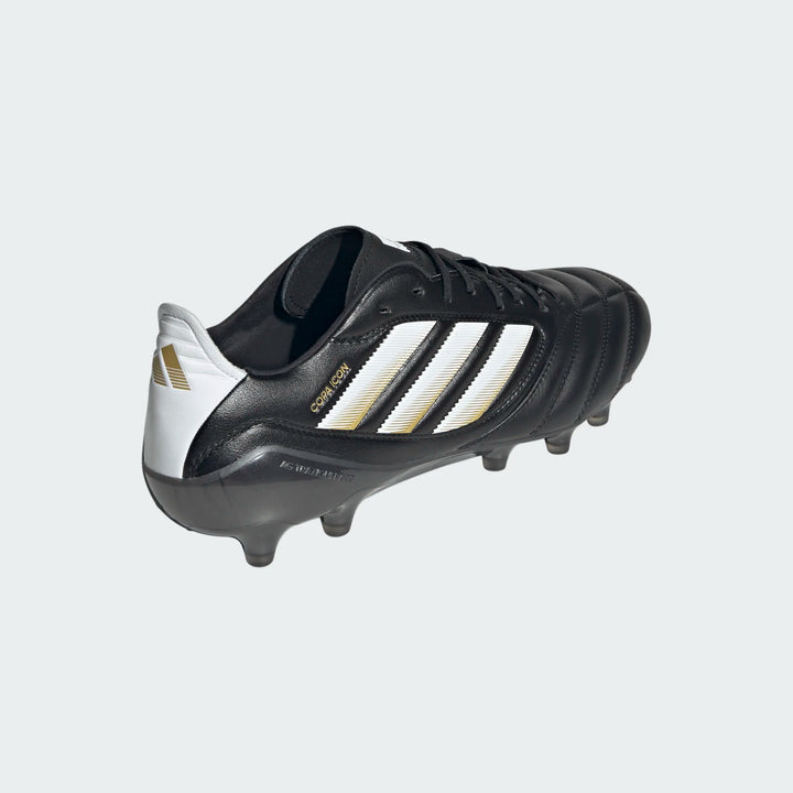 adidas Copa Icon II FG/AG Boots- Black/White/Gold