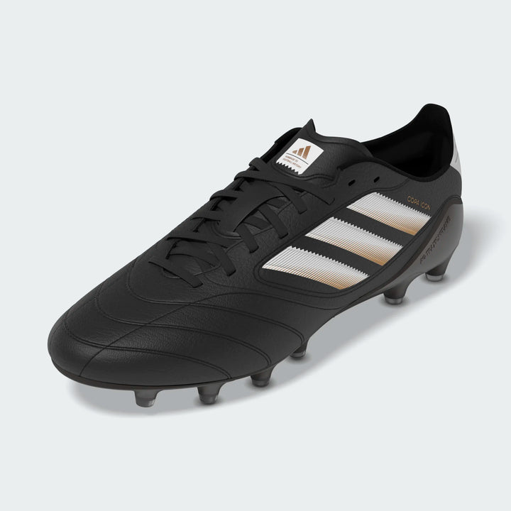 adidas Copa Icon II FG/AG Boots- Black/White/Gold