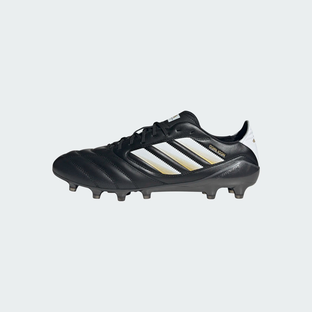 adidas Copa Icon II FG/AG Boots- Black/White/Gold