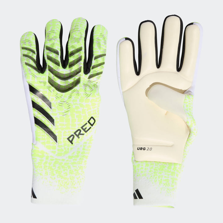 adidas Predator GL Pro Goalkeeper Gloves- Lemon/White/Black