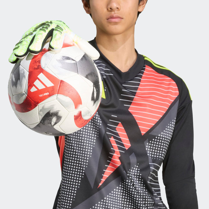 adidas Predator GL Pro Goalkeeper Gloves- Lemon/White/Black
