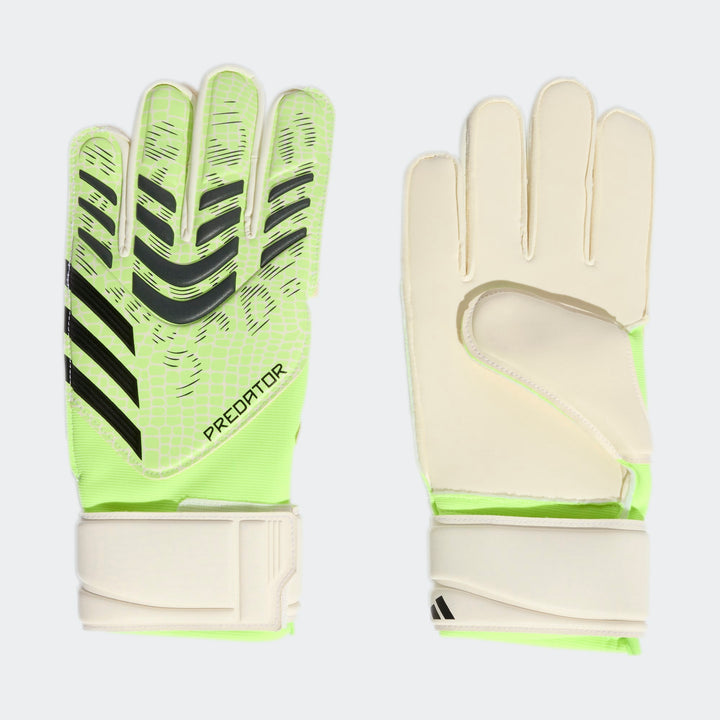 adidas Predator GL Training Goalkeeper Gloves- JUNIOR- Lemon/Black