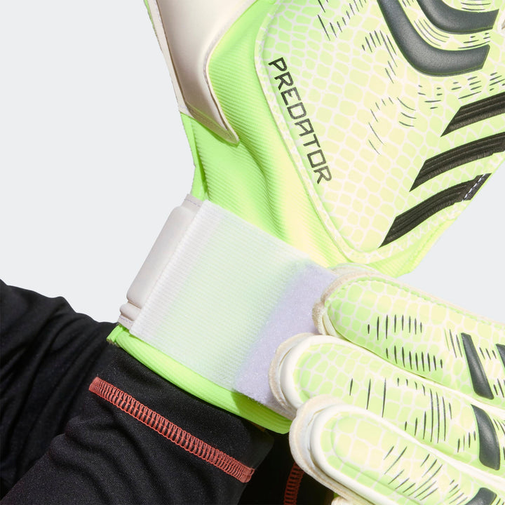 adidas Predator GL Training Goalkeeper Gloves- JUNIOR- Lemon/Black