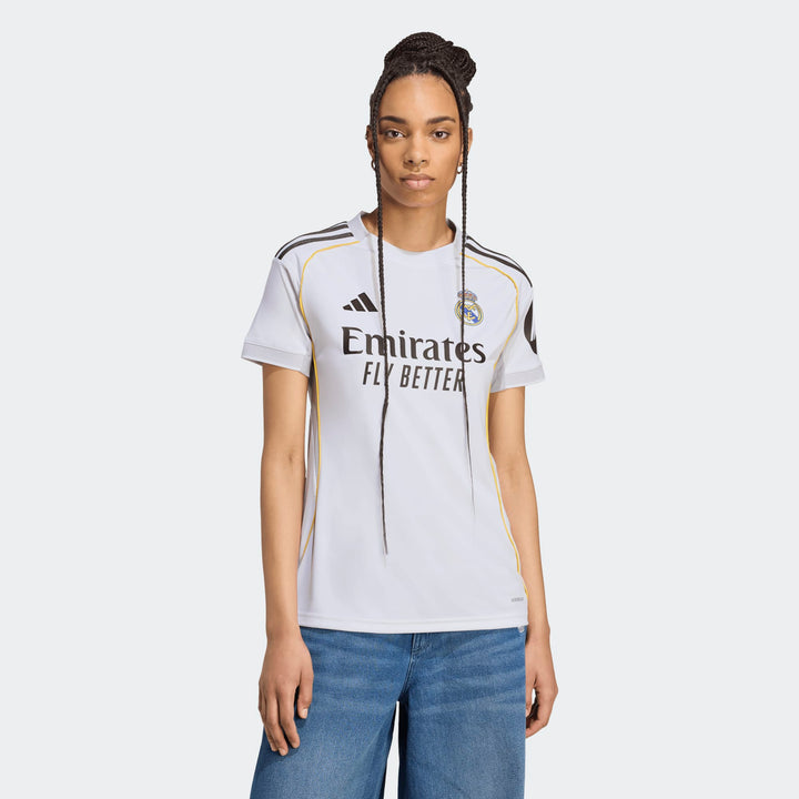 Real Madrid 2025/26 Official Home Jersey- WOMEN'S