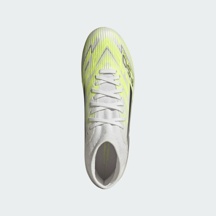 adidas F50 Sparkfusion League FG/AG Boots- White/Lemon - WOMENS