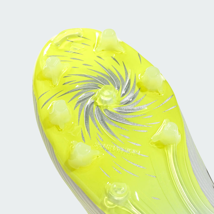 adidas F50 Sparkfusion League FG/AG Boots- White/Lemon - WOMENS