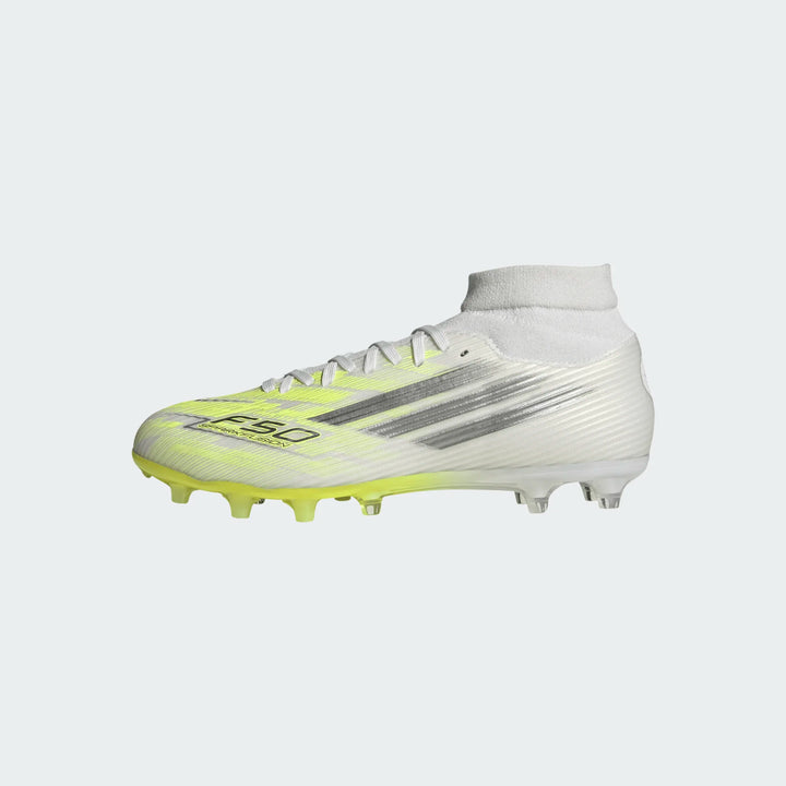 adidas F50 Sparkfusion League FG/AG Boots- White/Lemon - WOMENS