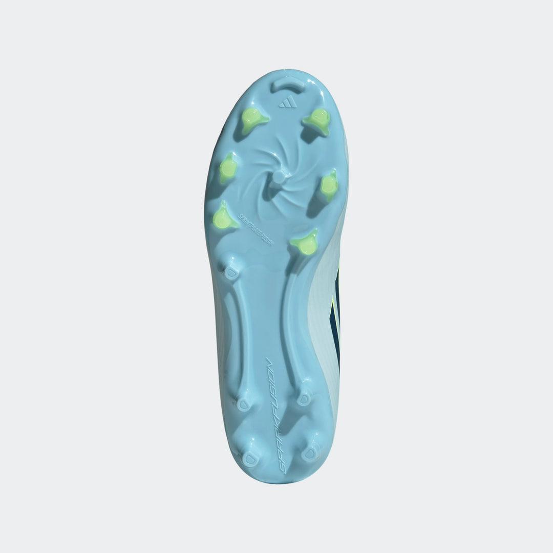 adidas F50 Sparkfusion League FG/AG Boots- Blue/Navy/Yellow - WOMENS