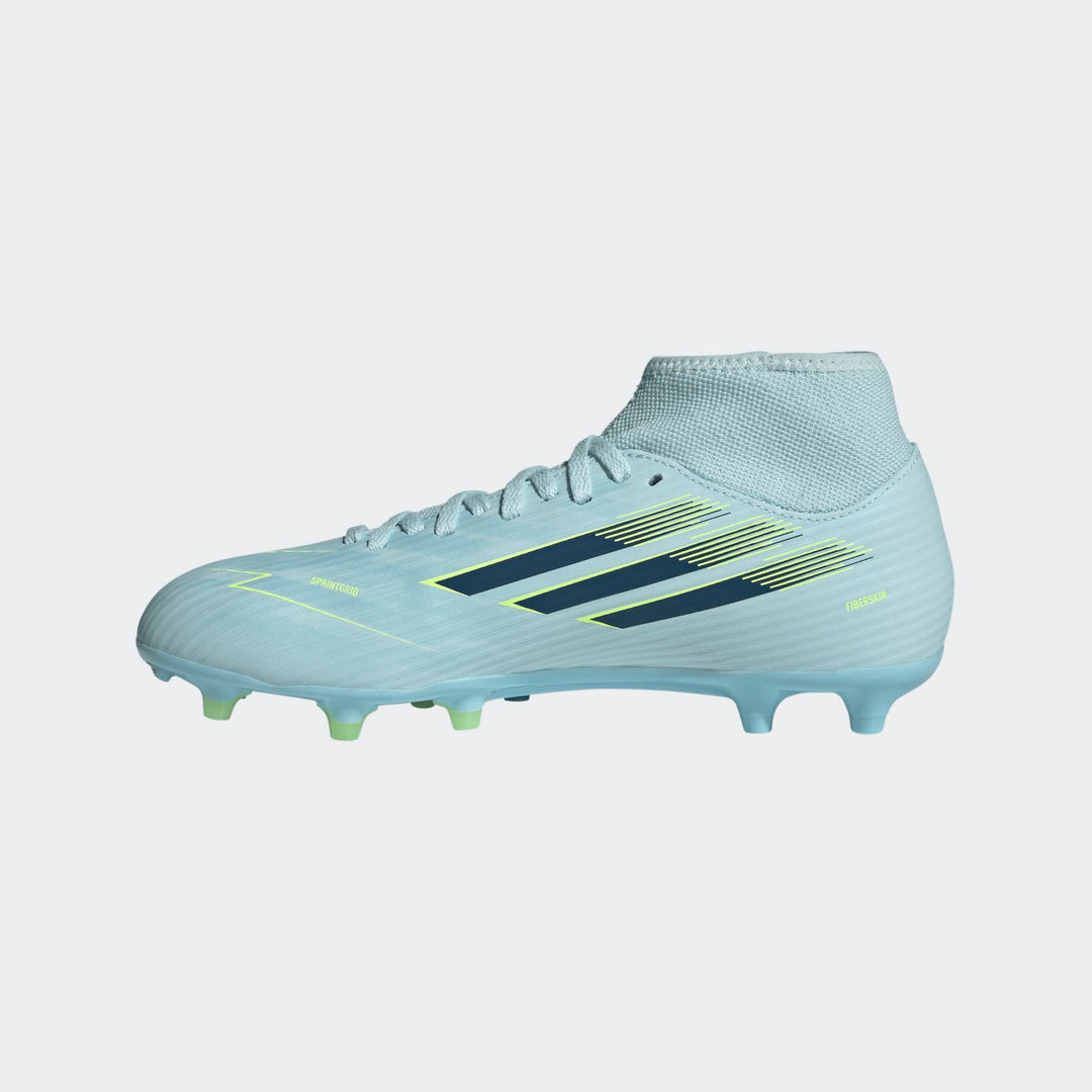 adidas F50 Sparkfusion League FG/AG Boots- Blue/Navy/Yellow - WOMENS